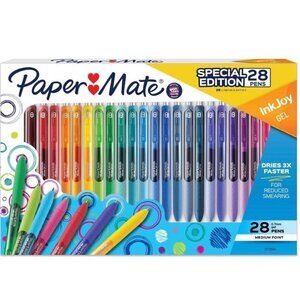 Paper Mate 28ct Inkjoy Gel Pens Holiday 2022